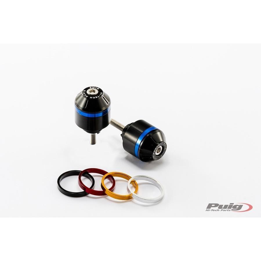 CONTRAPESOS MANILLAR PUIG ALUMINIO CON ARO HONDA VFR800F 14'-15' C/NE