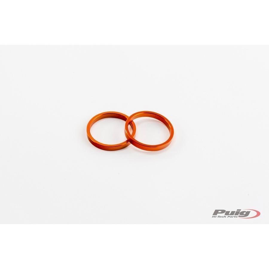 JUEGO DE AROS CONTRAPESOS MANILLAR PUIG DE MANILLAR C/NARANJA