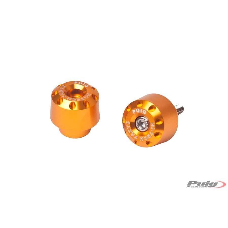CONTRAPESOS MANILLAR PUIG ALUMINIO CORTO KAWASAKI Z650 C/ORO