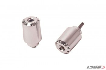 CONTRAPESOS MANILLAR PUIG ALUMINIO YAMAHA MT-09 TRACER C/PLATA