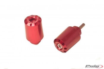CONTRAPESOS MANILLAR PUIG ALUMINIO YAMAHA MT-09 TRACER C/ROJO