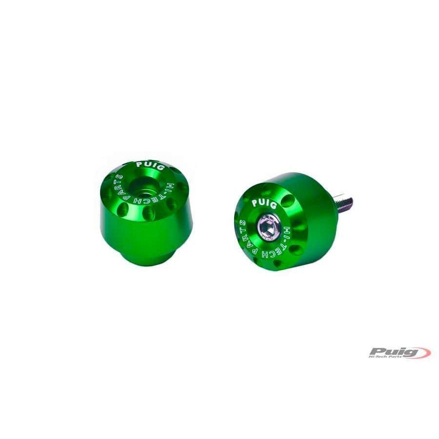CONTRAPESOS MANILLAR PUIG ALUMINIO YAMAHA MT-09 TRACER C/VERDE