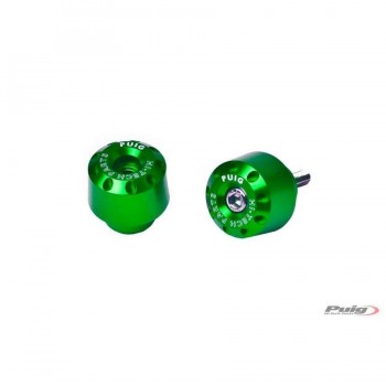 CONTRAPESOS MANILLAR PUIG ALUMINIO YAMAHA MT-09 TRACER C/VERDE