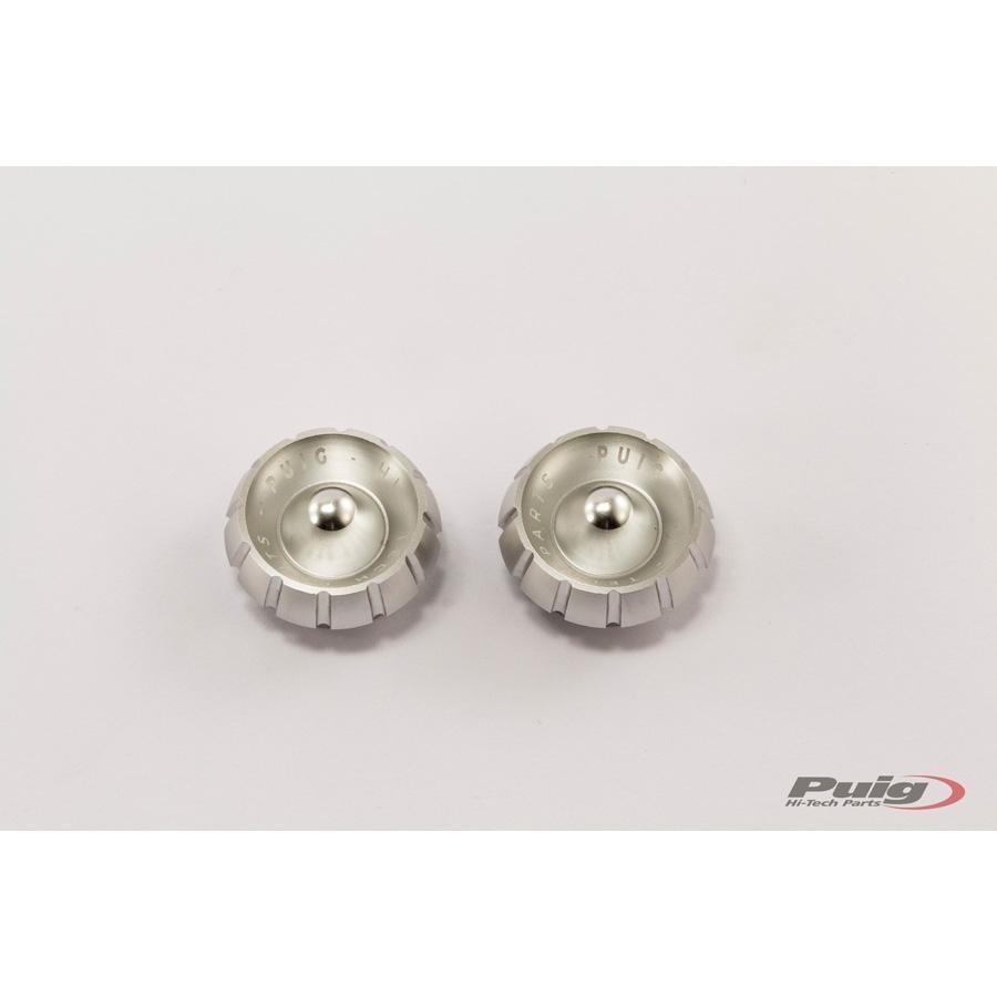 TAPON CONTRAPESOS MANILLAR PUIG THRUSTER UNIVERSAL C/PLATA