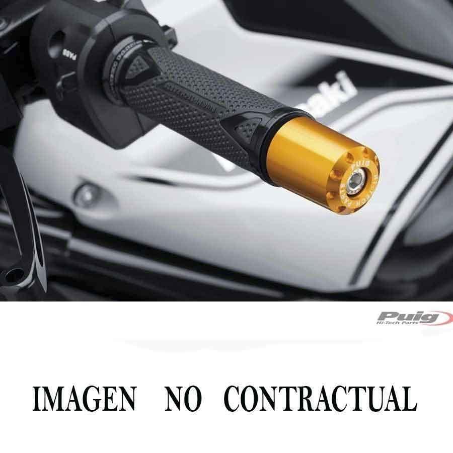 CONTRAPESOS MANILLAR PUIG ALUMINIO LARGO KYMCO AK550 C/AZUL