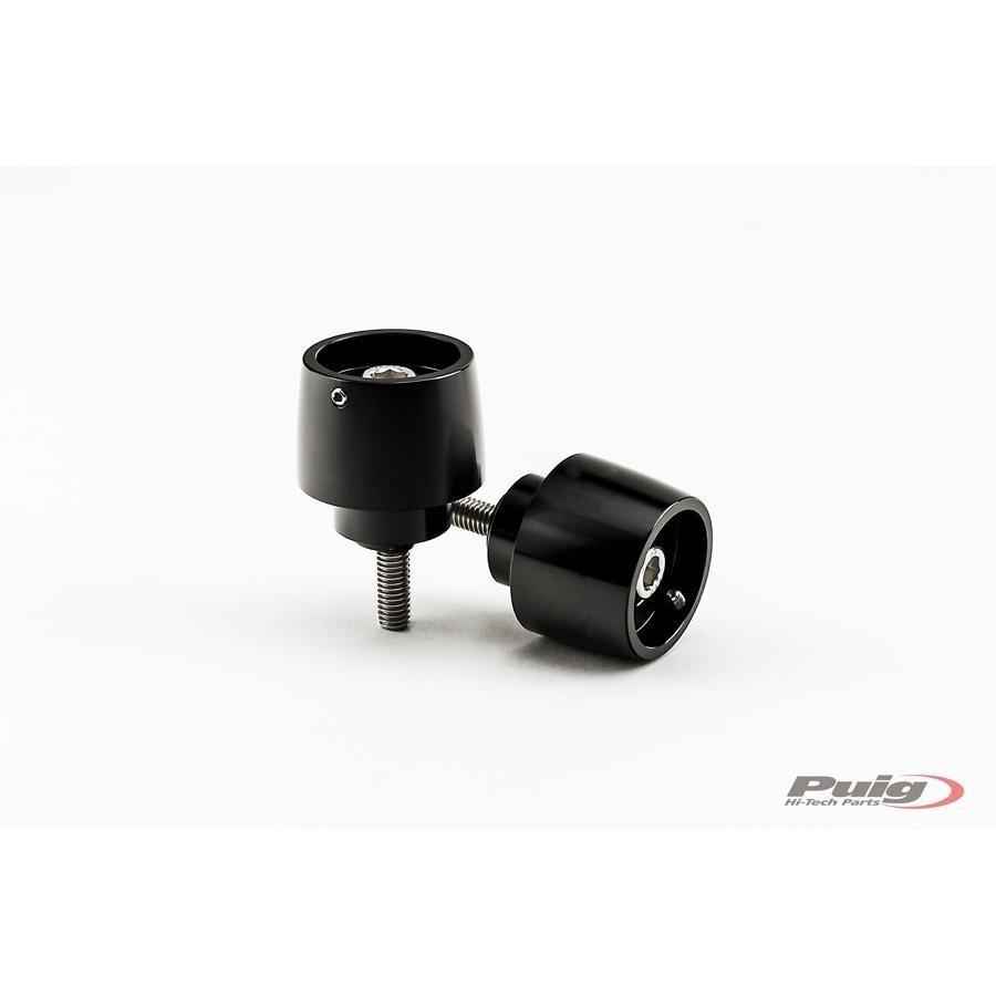 CONTRAPESOS MANILLAR PUIG ALUMINIO THRUSTER CUERPO HONDA C/NEGRO
