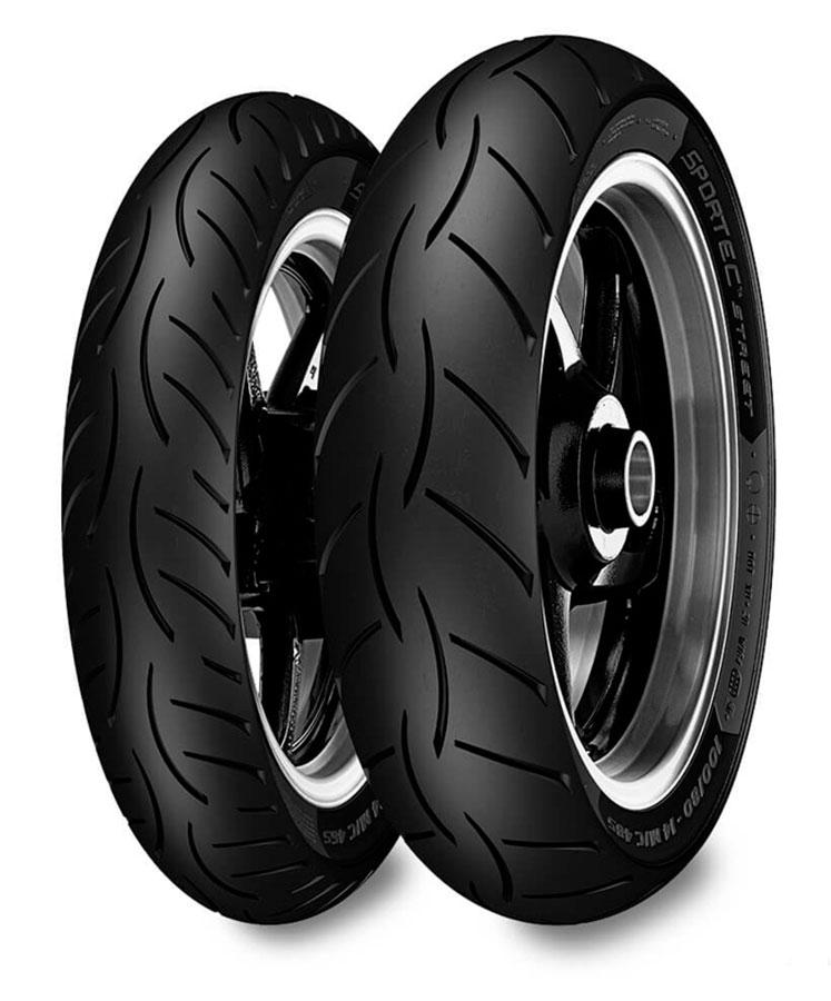 CUBIERTA NEUMATICO METZELER 110/80 14R M/C 59S TL Reinf  SPORTEC STREET REAR  110801459S