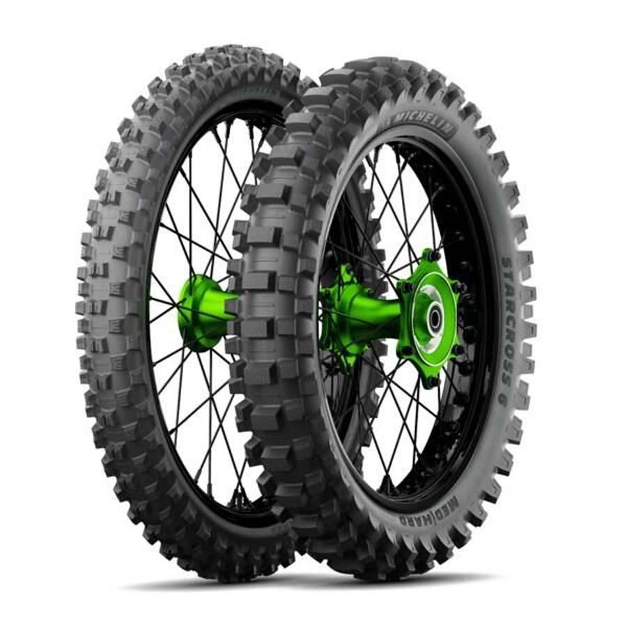 CUBIERTA NEUMATICO MICHELIN STARCROSS 6 MEDIUM HARD 100/90-19 57M R TT NHS     100901957