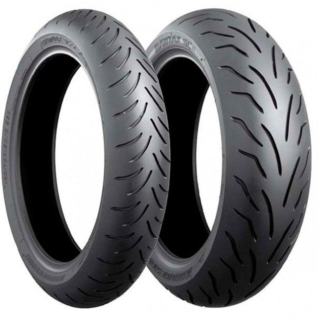 CUBIERTA NEUMATICO BRIDGESTONE 120/70  14 SC R 61P TL TRASERO 120 70P 14R  120701461P