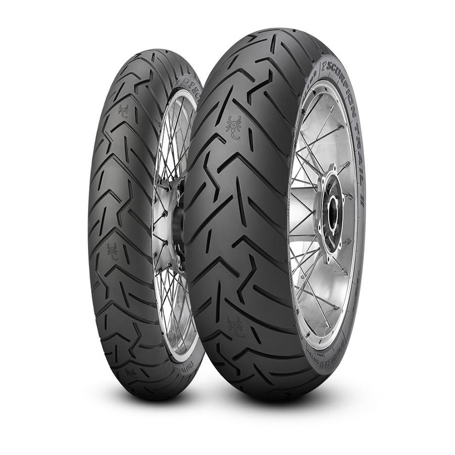 CUBIERTA NEUMATICO PIRELLI  120/70 19R REAR M/C 60V  TL     SCORPION TRAIL II  FRONT  120701960V