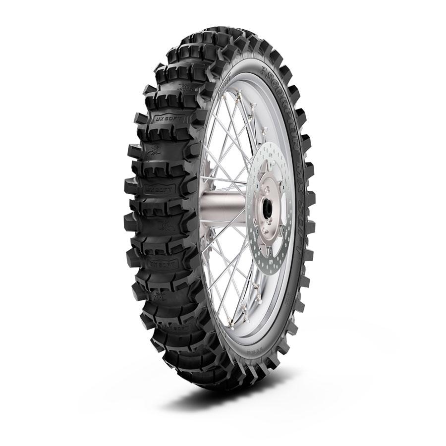 CUBIERTA NEUMATICO PIRELLI 80/100 12NHS 50M ScMXSR 80/100P 12R SCORPION MX SOFT R  801001250M