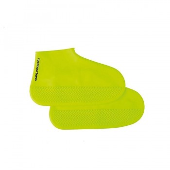 CUBREBOTAS DE LLUVIA IMPERMEABLES TUCANO FOOTERINE NEGRO-AMARILLO FLUORESCENTE