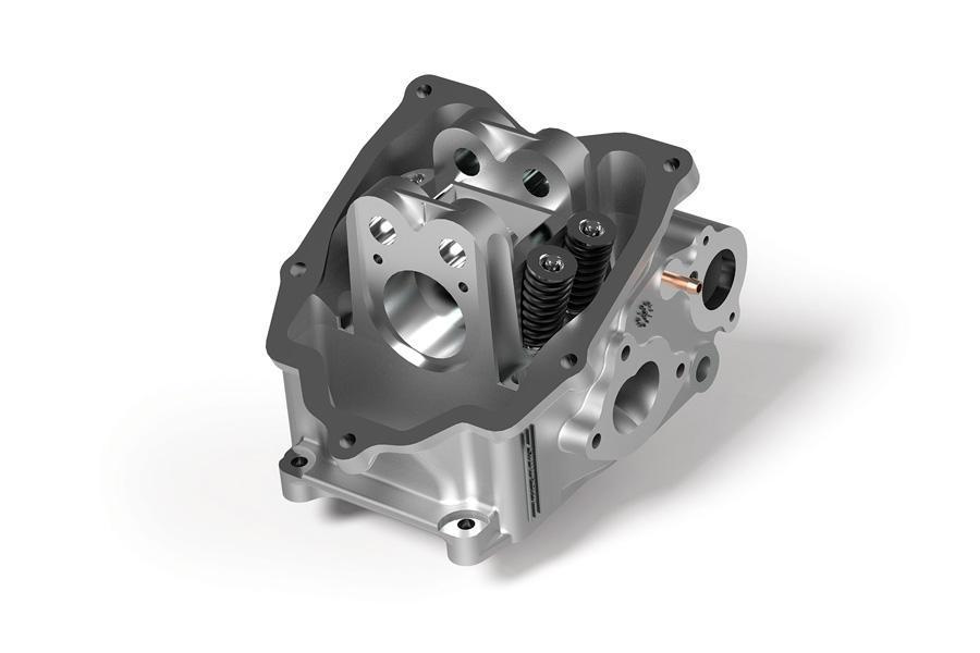 CULATA MALOSSI V4 HEAD PIAGGIO 250 / 300 4T     3813273