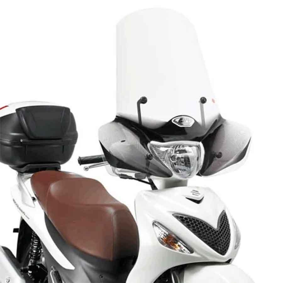 CUPULA PARABRISAS GIVI P/KITA SUZUKI SIXTEEN 125-150 08 11 169A
