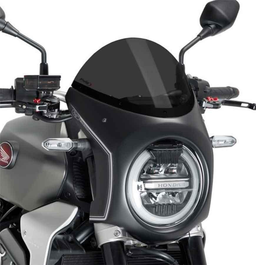 SEMICARENADO PUIG CON NEGRO HONDA CB1000R NEO SPORTS CON FU 3133F