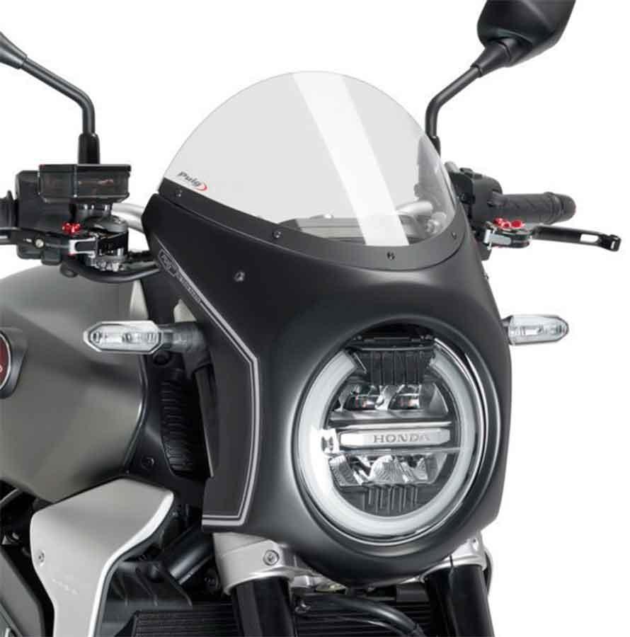 SEMICARENADO PUIG CON NEGRO HONDA CB1000R NEO SPORTS CON TR 3133W