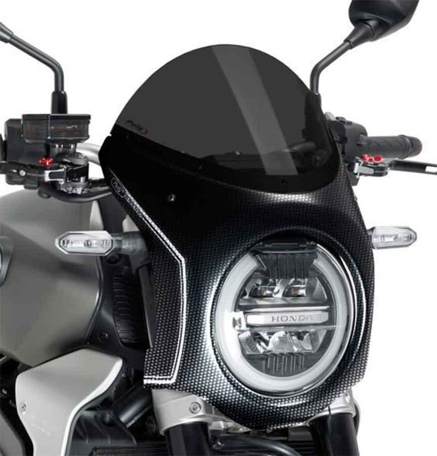 SEMICARENADO PUIG CON SIMIL CARBONO HONDA CB1000R NEO SPO 3143F