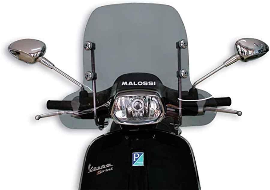 CUPULA PARABRISAS MALOSSI SPORT SCREEN AHUMADO CLARO VESPA SPRINT 50 4516342