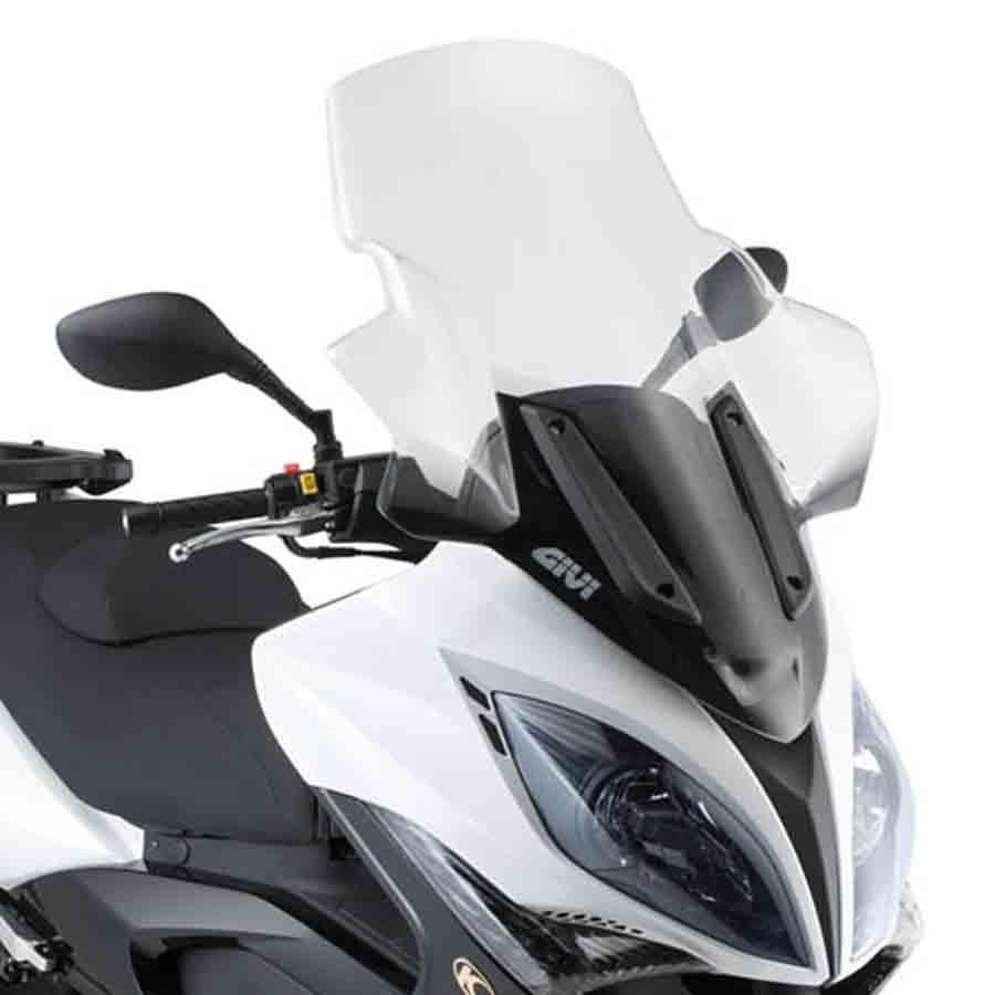 CUPULA PARABRISAS GIVI CON KITA KYMCO XCITING R 300i-500i 09 11 D295ST