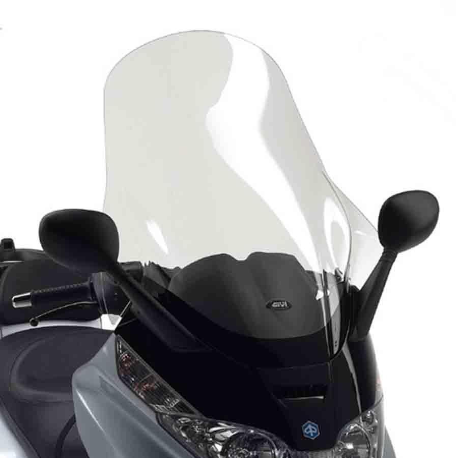 CUPULA PARABRISAS GIVI CON KITA PIAGGIO X8-X EVO 125-150-200-250-400 04 10-07 D500ST