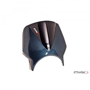 CUPULA PARABRISAS PUIG VISION CB600F HORNET CON CARBONO CUPULA CON NEGRO 005CN