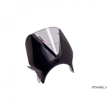 CUPULA PARABRISAS PUIG VISION CB600F HORNET CON NEGRO Y CUPULA CON HUMO 005NH