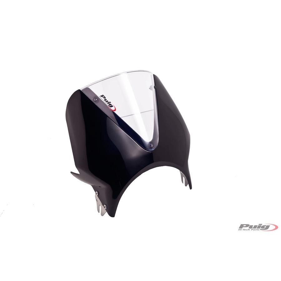 CUPULA PARABRISAS PUIG VISION CB600F HORNET CON NEGRO Y CUPULA CON TRANS 005NW