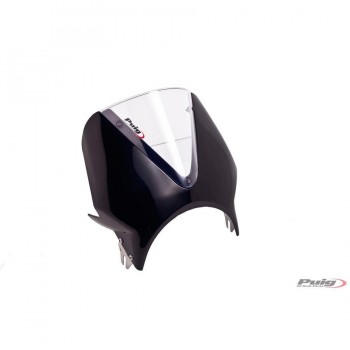 CUPULA PARABRISAS PUIG VISION CB600F HORNET CON NEGRO Y CUPULA CON TRANS 005NW