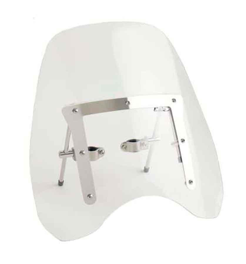 CUPULA PARABRISAS PUIG UNIVERSAL MODELO CHOPPER CON TRANSPARENT 0854W