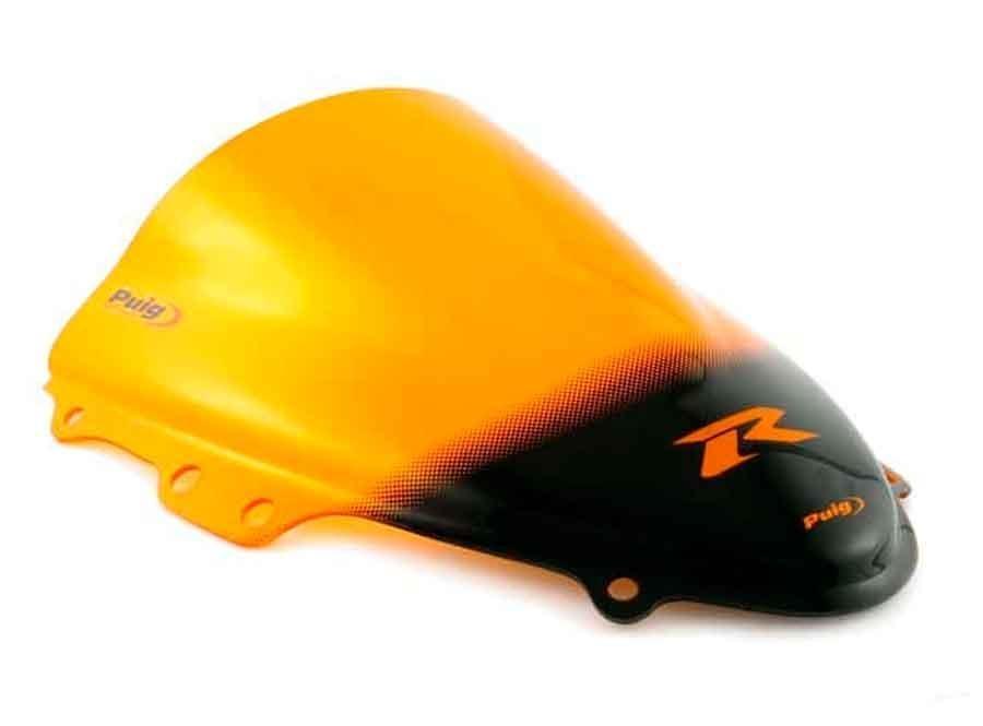 CUPULA PARABRISAS PUIG RACING SUZUKI GSXR600/750 04'-05' CON NARANJA 1655T