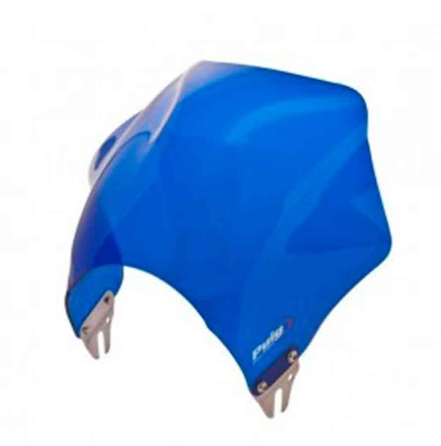 CUPULA PARABRISAS PUIG + HERRAJE ESP RAPTOR CB600F HORNET 03-04'CON AZUL 2127A