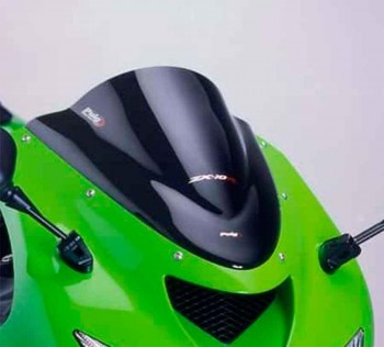 CUPULA PARABRISAS PUIG RACING KAW ZX6R/RR 05'-08' ZX10R 06'-07'CON FU O 4053F