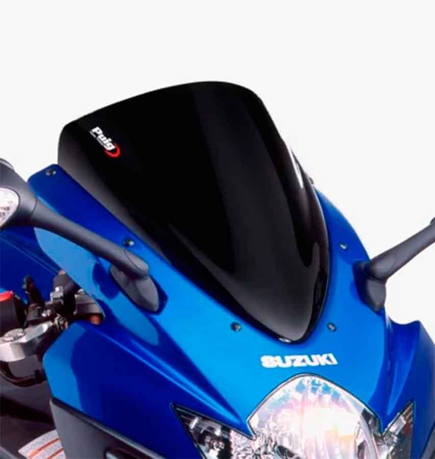 CUPULA PARABRISAS PUIG RACING SUZUKI GSXR600/750 06-07'CON NEGRO 4055N