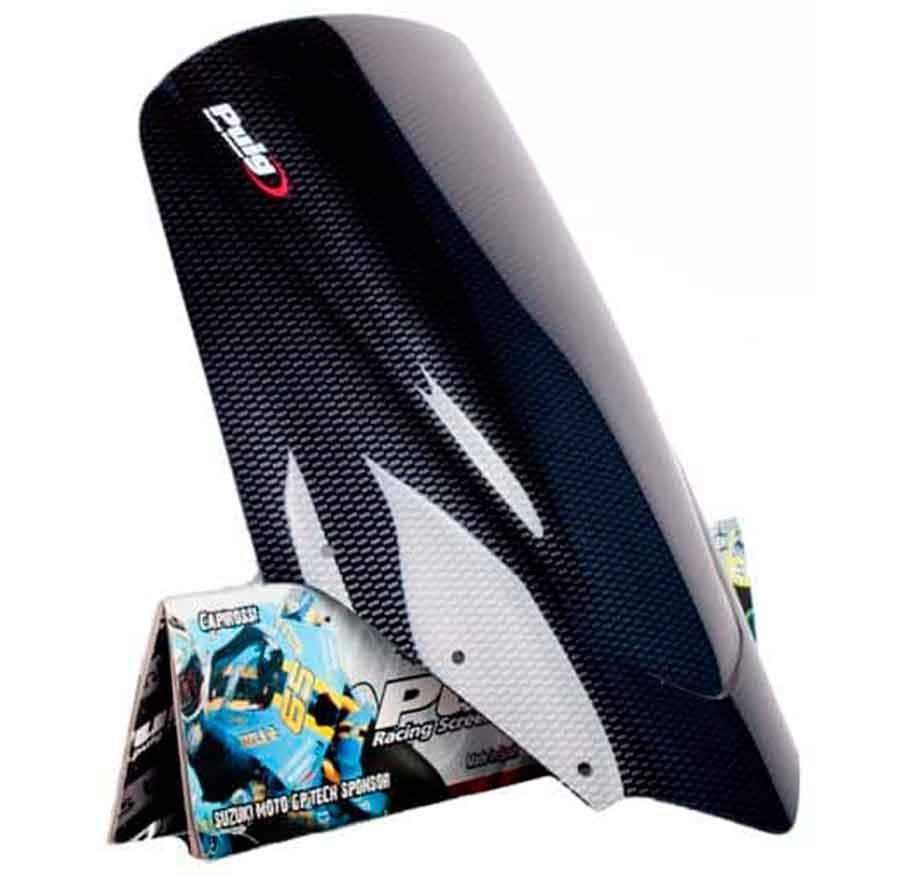 CUPULA PARABRISAS PUIG RACING YAMAHA FAZER 06-16' CON CARBONO 4061C