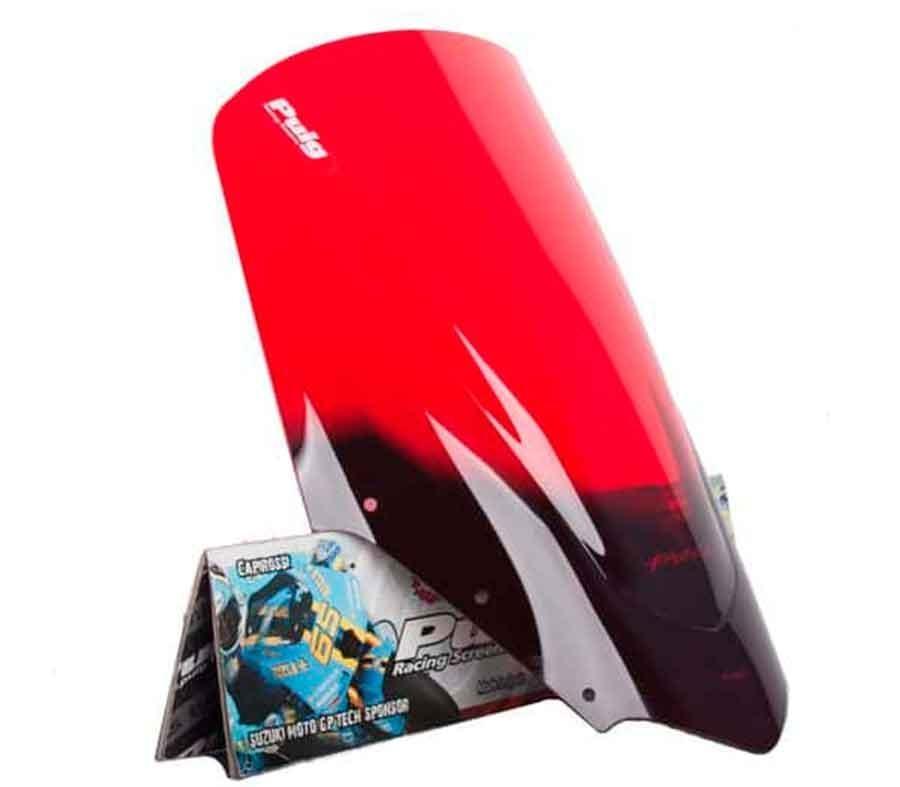 CUPULA PARABRISAS PUIG RACING YAMAHA FAZER 06-16' CON ROJO 4061R
