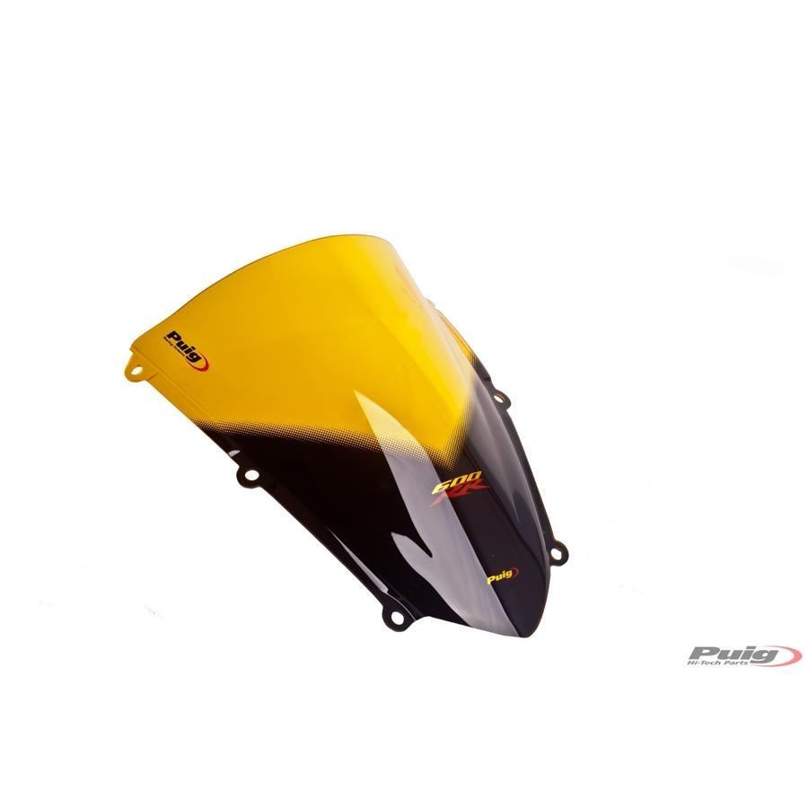 CUPULA PARABRISAS PUIG RACING HONDA CBR600RR 07'-12' CON AMARILLO 4356G