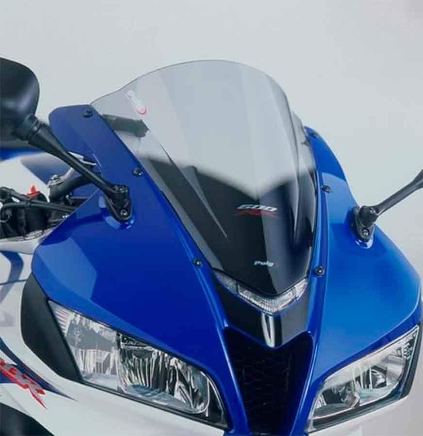 CUPULA PARABRISAS PUIG RACING HONDA CBR600RR 07'-12' CON TRANSPARENT 4356W