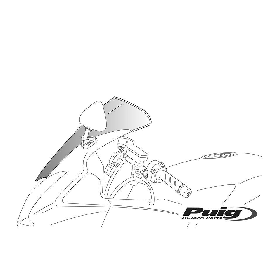CUPULA PARABRISAS PUIG STANDARD SUZUKI GSXR1000 07'-08' CON AZUL 4362A