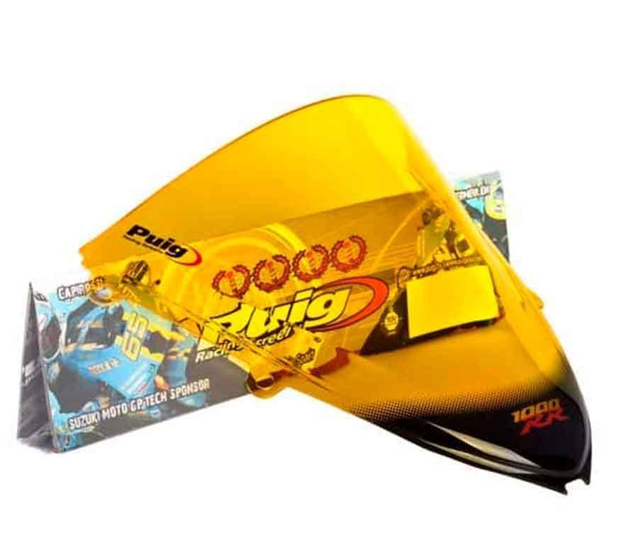 CUPULA PARABRISAS PUIG RACING HONDA CBR1000RR 08'-11' CON AMARILLO 4623G