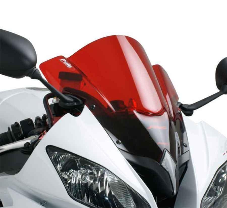 CUPULA PARABRISAS PUIG RACING YAMAHA R6 08'-16' CON ROJO 4635R