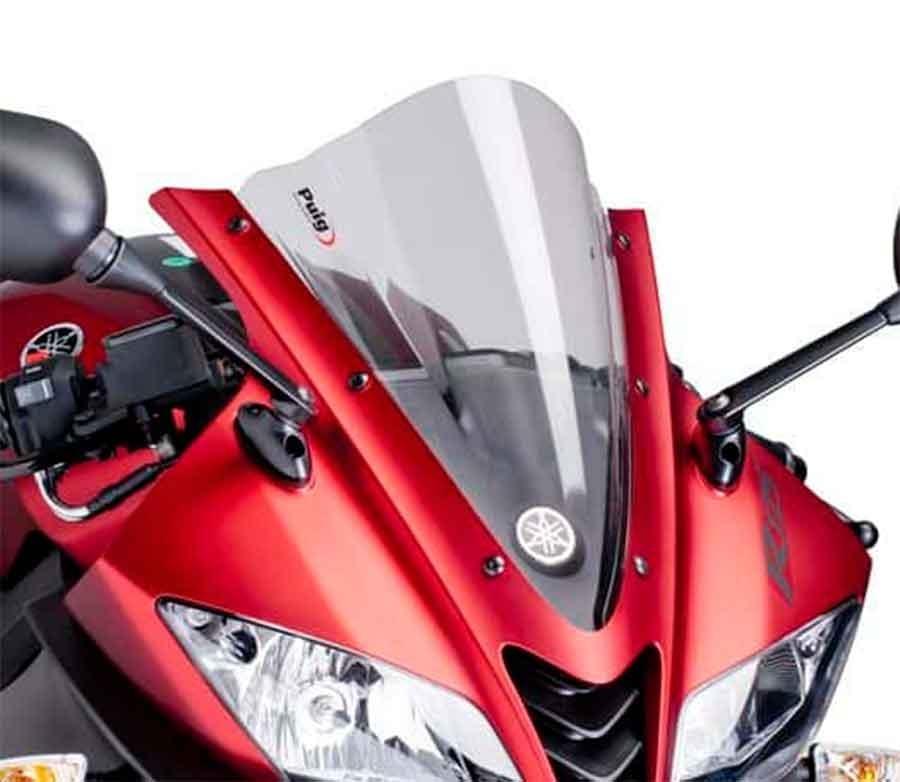 CUPULA PARABRISAS PUIG RACING YAMAHA YZF-R125 08'-18' CON TRANSPAREN 4637W