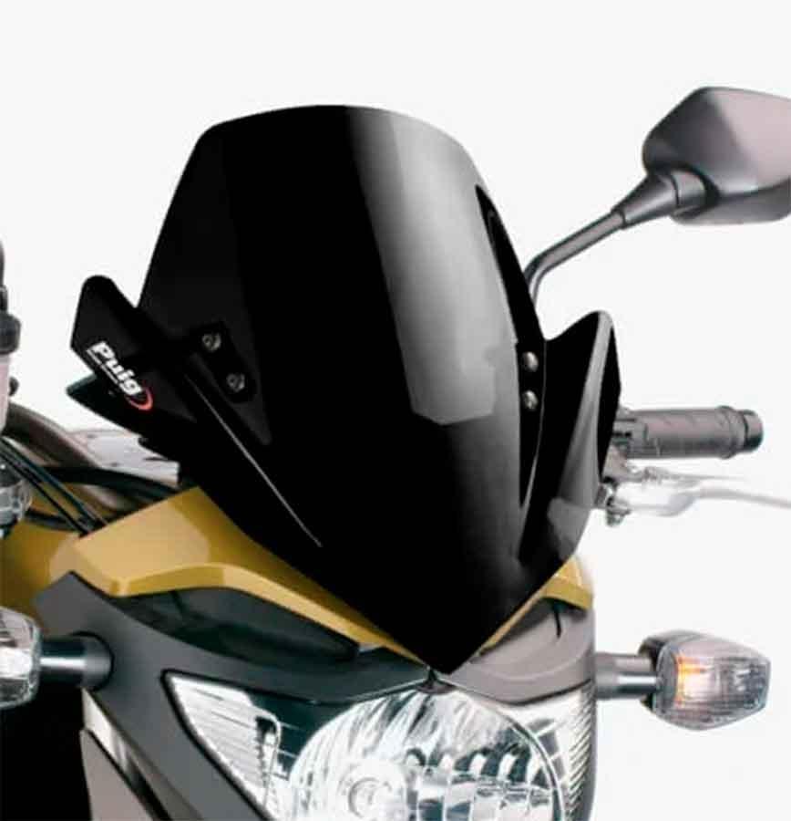 CUPULA PARABRISAS PUIG NEW GENERATION HONDA CB1000R 08'-10'CON NEGRO 4673N