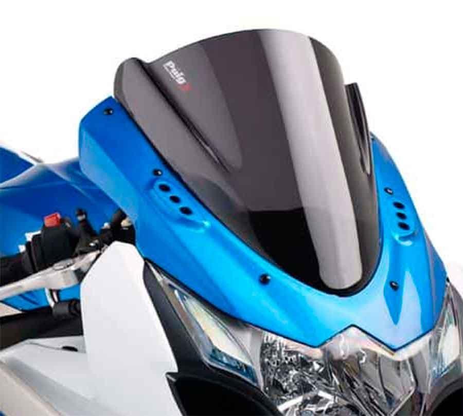 CUPULA PARABRISAS PUIG RACING SUZUKI GSXR1000 09-16' CON FUME OSCUR 4933F