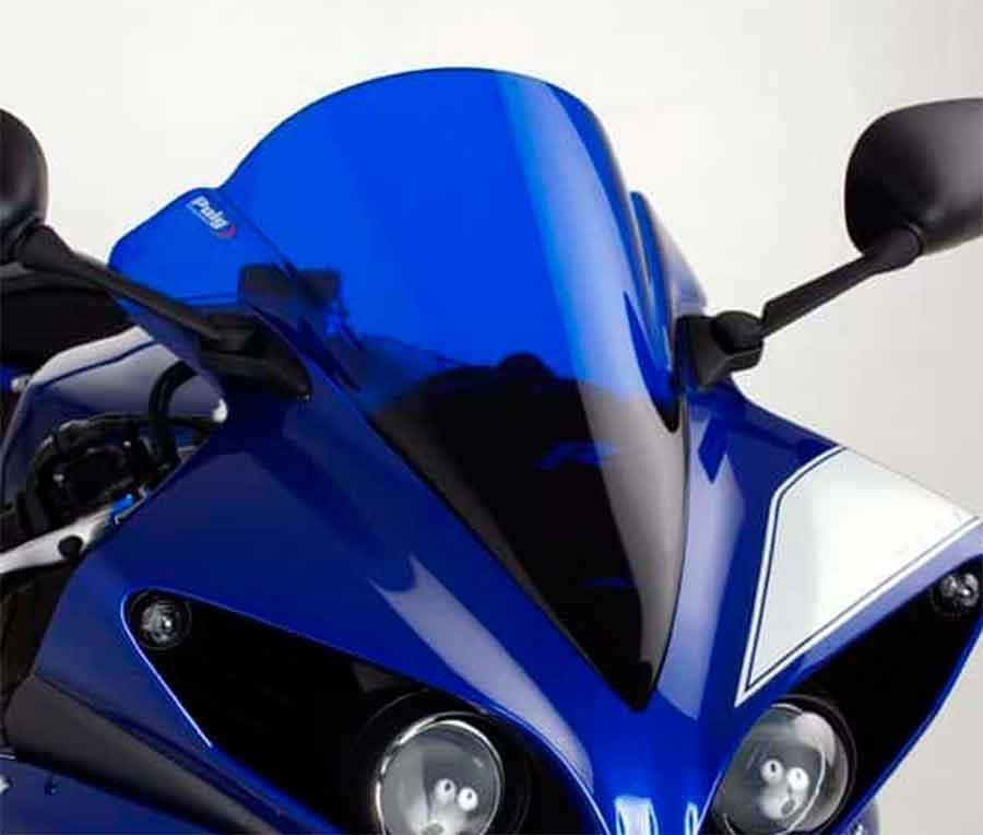 CUPULA PARABRISAS PUIG RACING YAMAHA R1 09-14' CON AZUL 4935A
