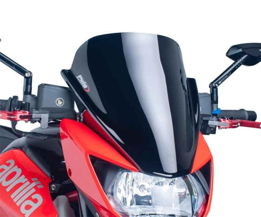 CUPULA PARABRISAS PUIG RACING SHIVER 750 10-17' CON NEGRO 5249N