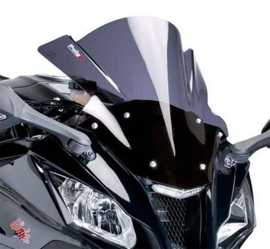 CUPULA PARABRISAS PUIG RACING KAWASAKI ZX10R 11-15' CON FUME OSCURO 5603F