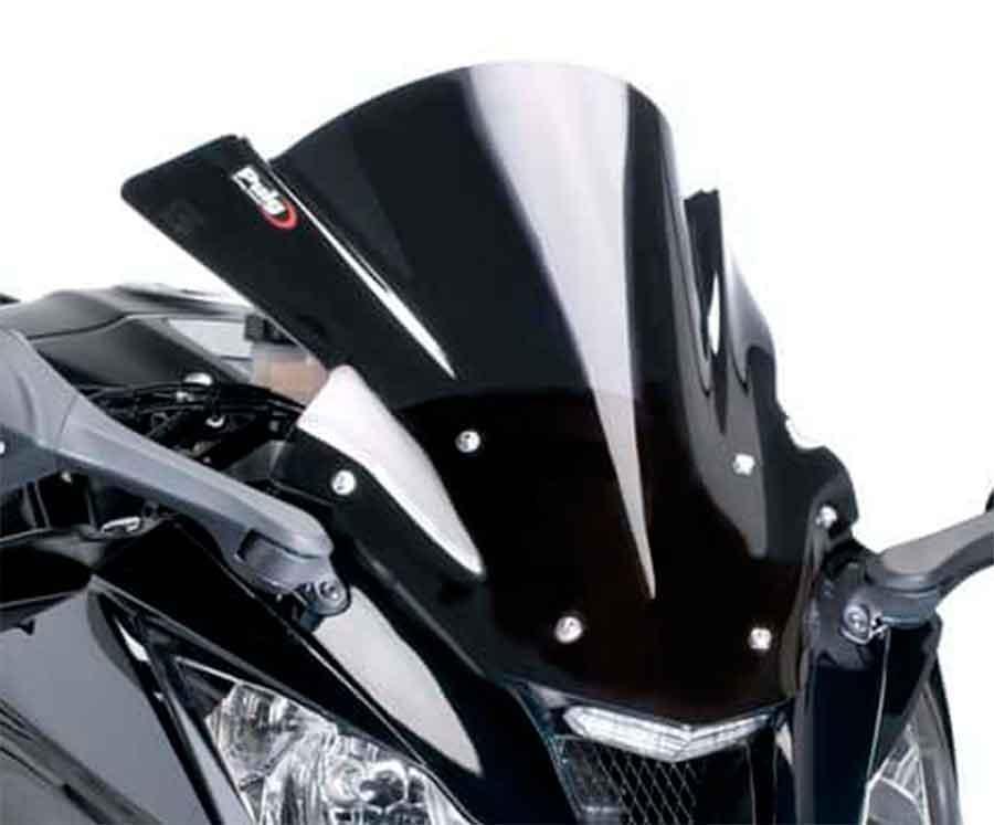 CUPULA PARABRISAS PUIG RACING KAWASAKI ZX10R 11-15' CON NEGRO 5603N