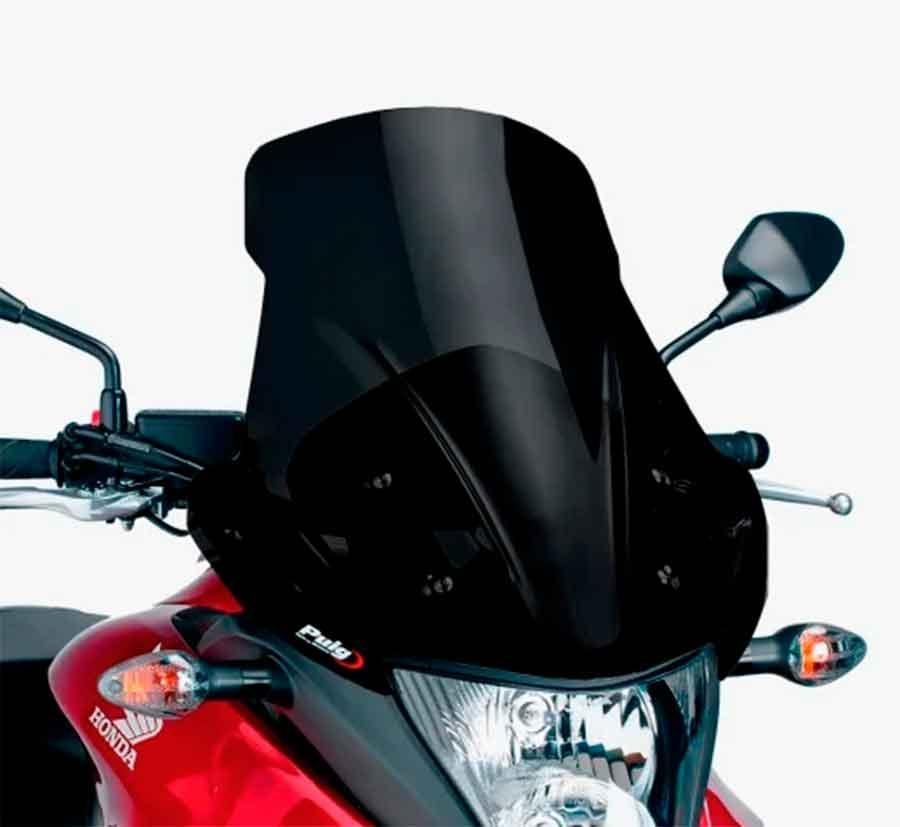CUPULA PARABRISAS PUIG TOURING CROSSRUNNER 11-14' CON NEGRO 5639N