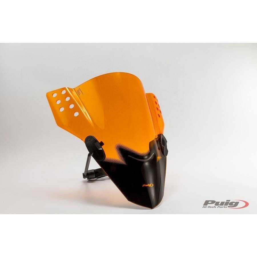 CUPULA PARABRISAS PUIG RAFALE UNIVERSAL CON NARANJA 5881T