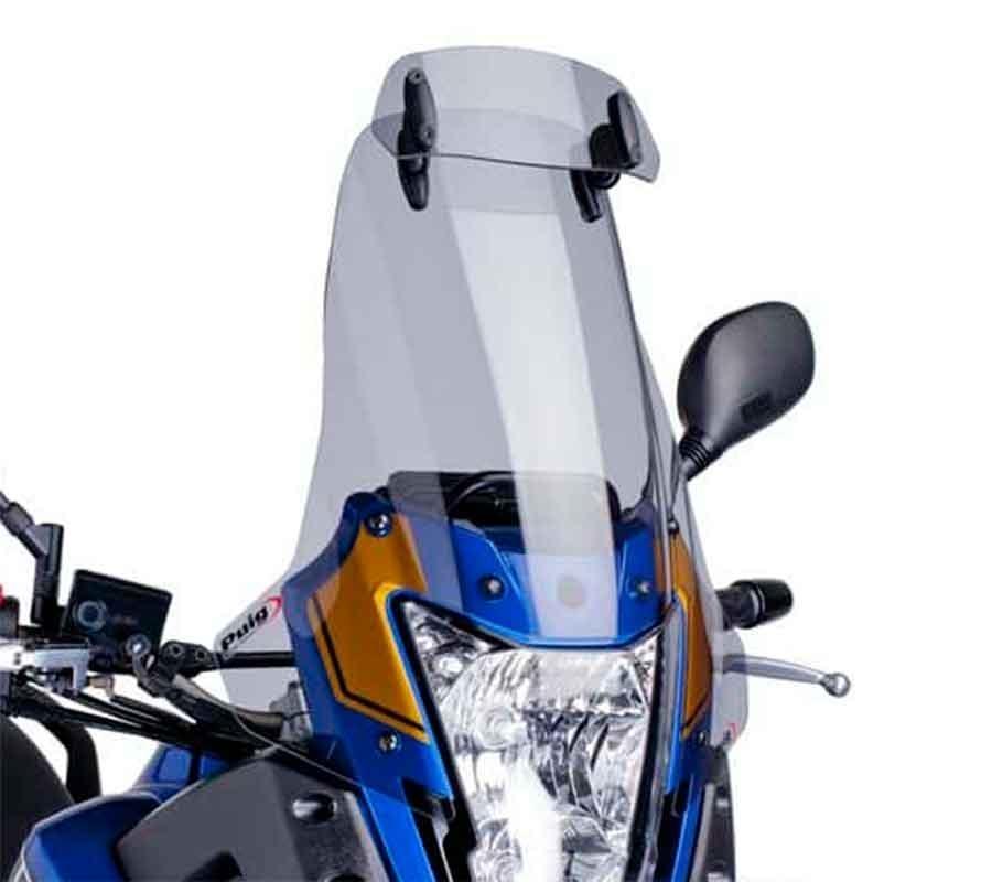 CUPULA PARABRISAS PUIG TOURING CON VISERA YAMAHA XT660Z TENERE 08'-17' CON HUMO 5912H